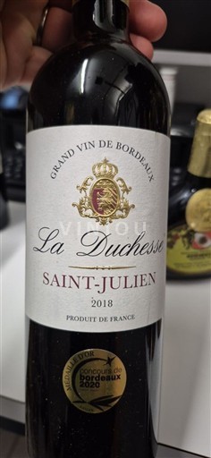Bordeaux Saint-Julien La Duchesse 2018
