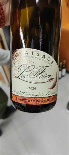 Elsass Luc Faller Gewurztraminer Amaury 2020