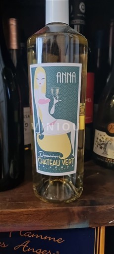 Lounais-Ranska Côtes-de-duras Domaine Château Vert Anna Ei vuosikertaa