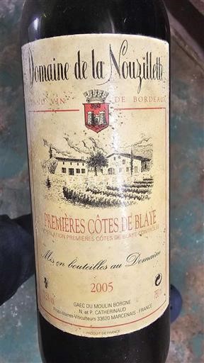 Bordeaux Not Specified Domaine La Nouzillette 2005