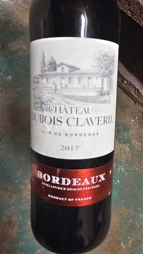 Bordeaux Château Bois Claverie 2017