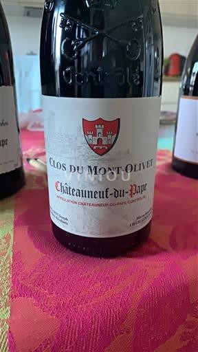 Údolí Rhôny Châteauneuf-du-Pape Clos du Mont-Olivet 2022