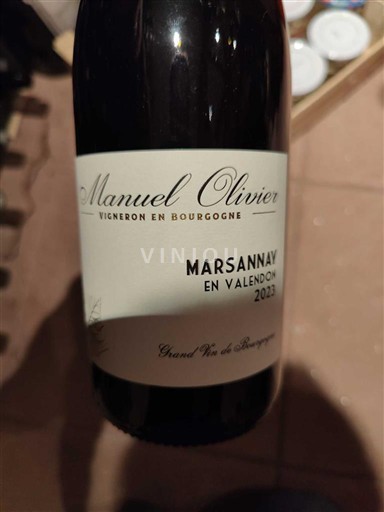 Borgonha Marsannay Manuel Olivier En Valendon 2023
