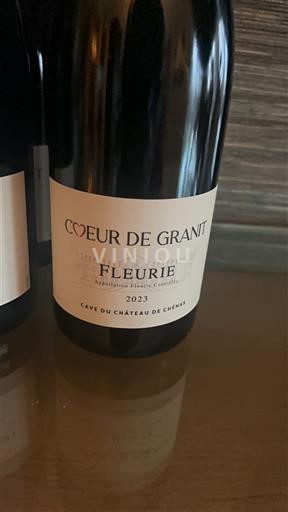 Beaujolais Fleurie Château Cave du Château de Chénas Cœur de Granit 2023