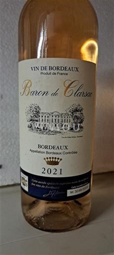 Bordeaux Baron de Clarsac 2021