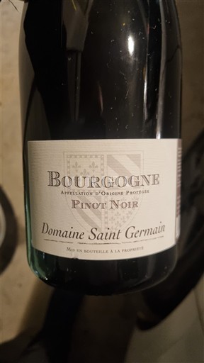 Burgundi Bourgogne Domaine Saint Germain Pinot Noir 2023