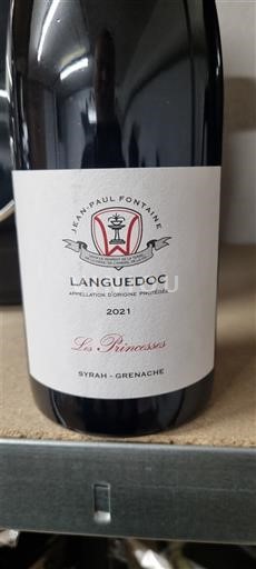 Languedoc Jean-Paul Fontaine Les Princesses 2021