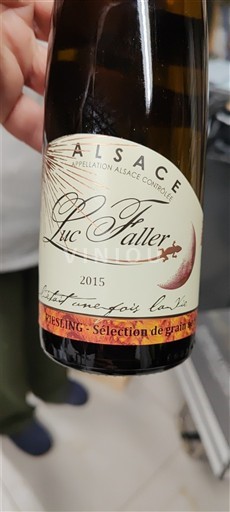 Elsass Sélection de Grains Nobles Luc Faller Il était une fois la Vie 2015