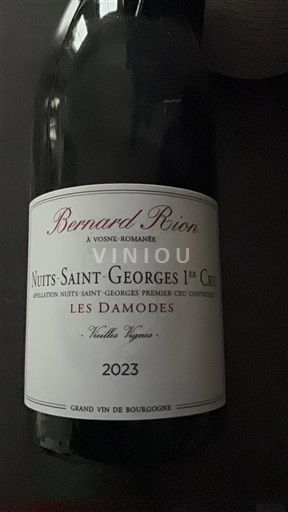 Burgundsko Nuits-saint-georges Premier Cru Bernard Rion Les Damodes Vieilles Vignes 2023