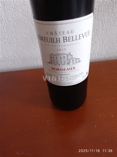 Bordeaux Château Breuilh Bellevue 2015
