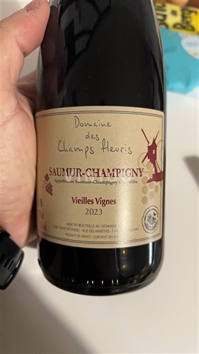Thung lũng sông Loire Saumur-champigny Domaine S Champs Fleuris Vieilles Vignes 2023