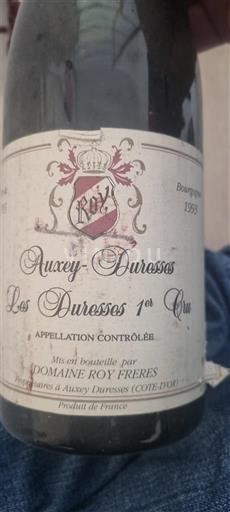 Bourgondië Auxey-Duresses Premier Cru Domaine Roy Frères Les Duresses 1er Cru 1993