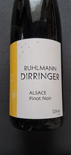 Alsace Ruhlmann Dirringer Pinot noir 2017