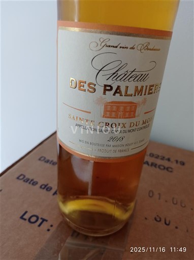 Bordeaux Sainte-Croix-Du-Mont Château S Palmiers 2019