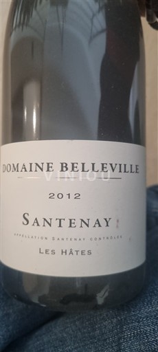 Burgundy Santenay Domaine Belleville Les Hâtes 2012