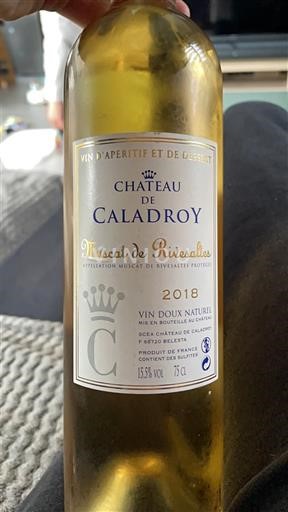 Roussillon Muscat de Rivesaltes Château Caladroy 2018