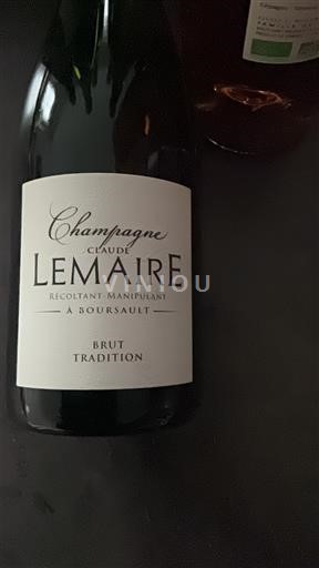 Champagne Sâm-panh Claude Lemaire Brut Tradition Không niên vụ