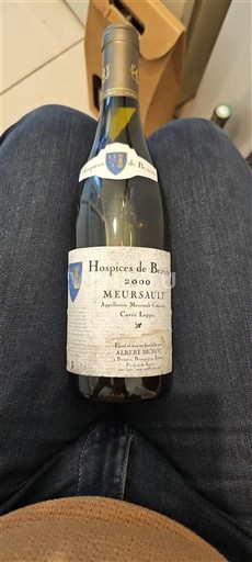 Borgonha Meursault Hospices de Beaune Cuvee Loppin 2000