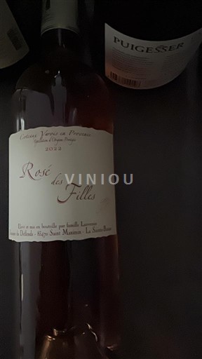 Provence Coteaux Varois en Provence Domaine LlaFaille Rosé des Filles 2022
