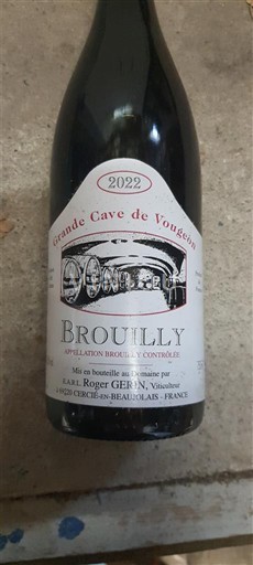 Beaujolais Brouilly Grande Cave de Vougon 2022