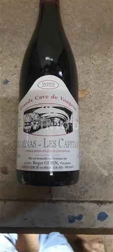 Beaujolais Juliénas Grande Cave de Vongy Les Capitans 2022