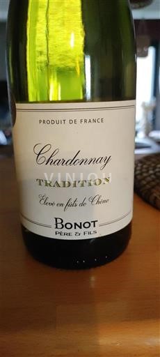 Bourgogne Bourgogne Chardonnay Bonot Père & Fils Tradition Ikke årgangsbestemt
