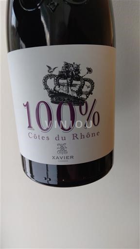 Rhônedalen Côtes du Rhône Xavier 100% 2020