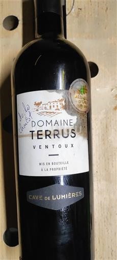 Rhônen laakso Ventoux Domaine Terrus 2018