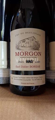 Beaujolais Morgon Earl Didier BOREAS 2021