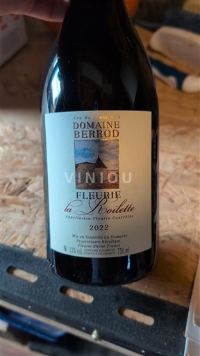 Beaujolais Fleurie Domaine Berrod La Violette 2022