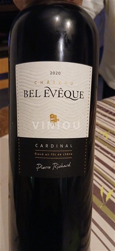 Linguadoca Corbières Château Bel Evêque Cardinal 2020