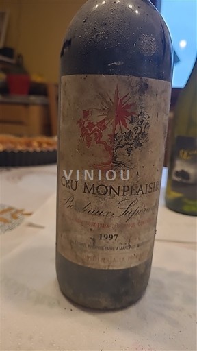 Bordeaux Bordeaux Supérieur Cru Monplaisir 1997