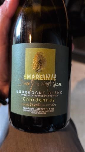 Bourgondië Niet gespecificeerd Paul-André Brossette & Fils Empreinte Deux Mille Vingt Quatre 2024