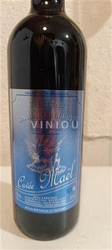 Burdeos Blaye-Côtes de Burdeos Château La Martellerie Maël 2018