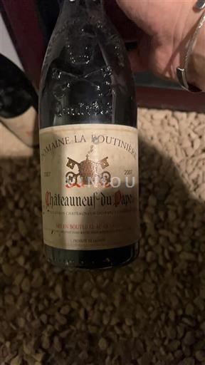Rhônedalen Châteauneuf-du-Pape Domaine La Boutinière 2007