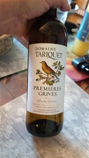 South West Côtes de Gascogne Domaine Tariquet Premières Grives Non-Vintage