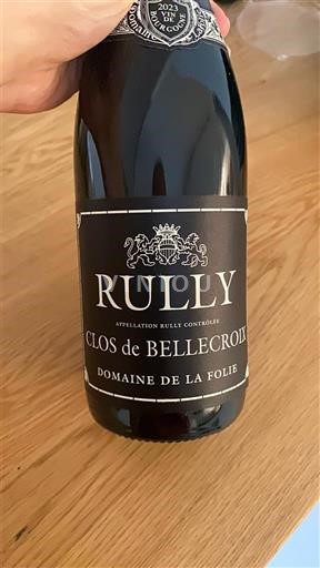 Bourgogne Rully Domaine La Folie Clos de Bellecroix 2022