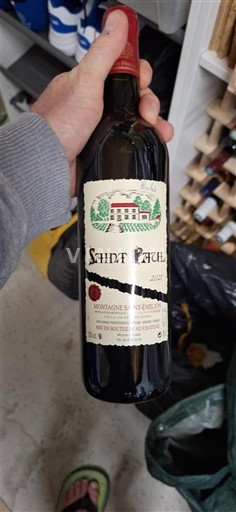 Bordoja Montagne-saint-émilion Château Saint Paul 2021