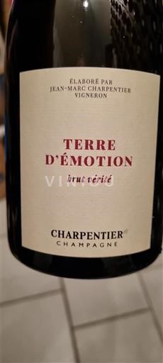 Šampanja Šampanjec Charpentier Terre d'Émotion brut vérité Neleten.