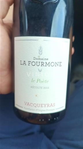 Valle del Rodano Vacqueyras Domaine La Fourmone Le Poète 2015