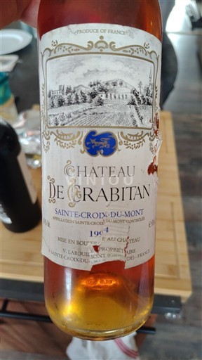 Bordeaux Sainte-Croix-Du-Mont Château Grabitán 1994