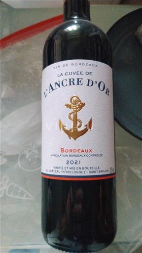 Bordeaux Château Peyrelongue La de l'Ancre d'Or 2021