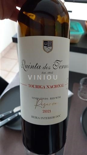 Beira Interior Quinta dos Termos Touriga Nacional Reserva 2021