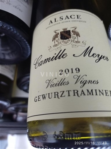 Alsacia Camille Meyer Vieilles Vignes Gewurztraminer 2019