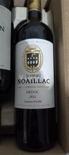 Bordeaux Médoc Cru Bourgeois Supérieur Château Noaillac 2022