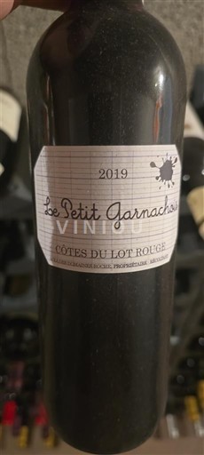 Vinhos Rouge sec Le Petit Garnacha 2019 França Sudoeste Côtes do Lot IGP
