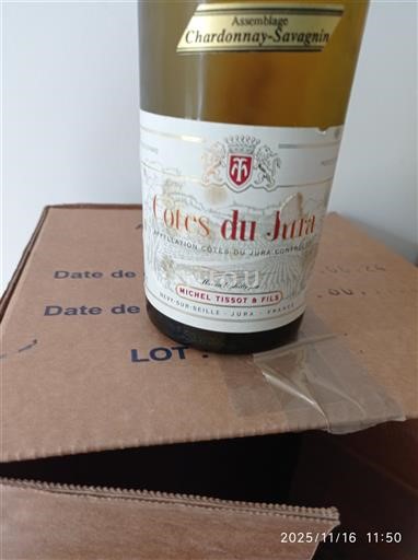 Jura Côtes du Jura Michel Tissot & Fils Chardonnay-Savagnin Non-Vintage