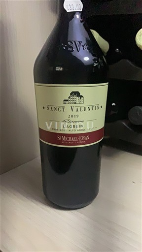 Trentino-Alto Ádige Não especificado Sanct Valentin Riserva 2019