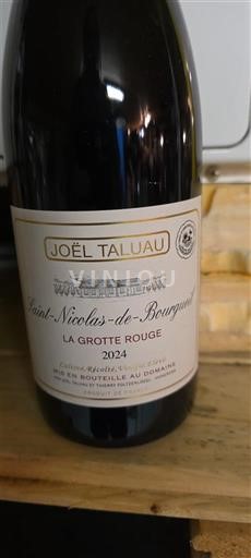 Valle del Loira Saint-Nicolas-De-Bourgueil Joël Taluau La Grotte Rouge 2024