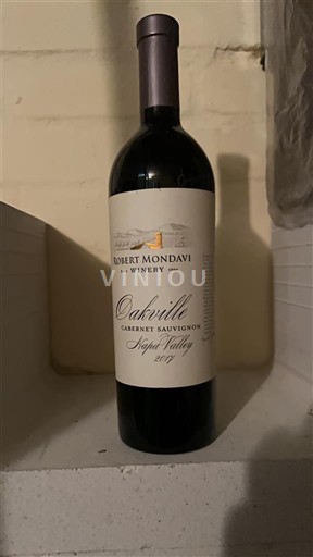 Kalifornijske AVA Oakville Robert Mondavi Winery Oakville Cabernet Sauvignon 2017
